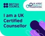 British Council, UK Agent Quality Framework: I am a UK Certified Counsellor